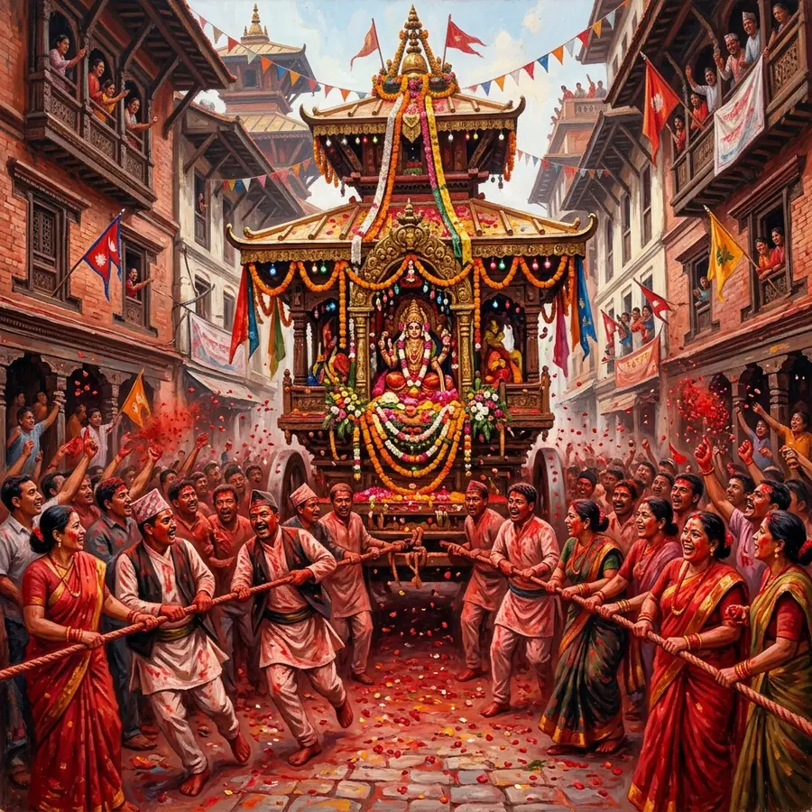 The Mahalaxmi temple and its jatra