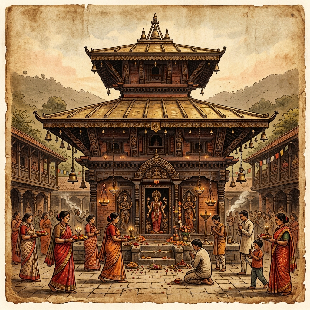 Mahalakshmi Temple Procession