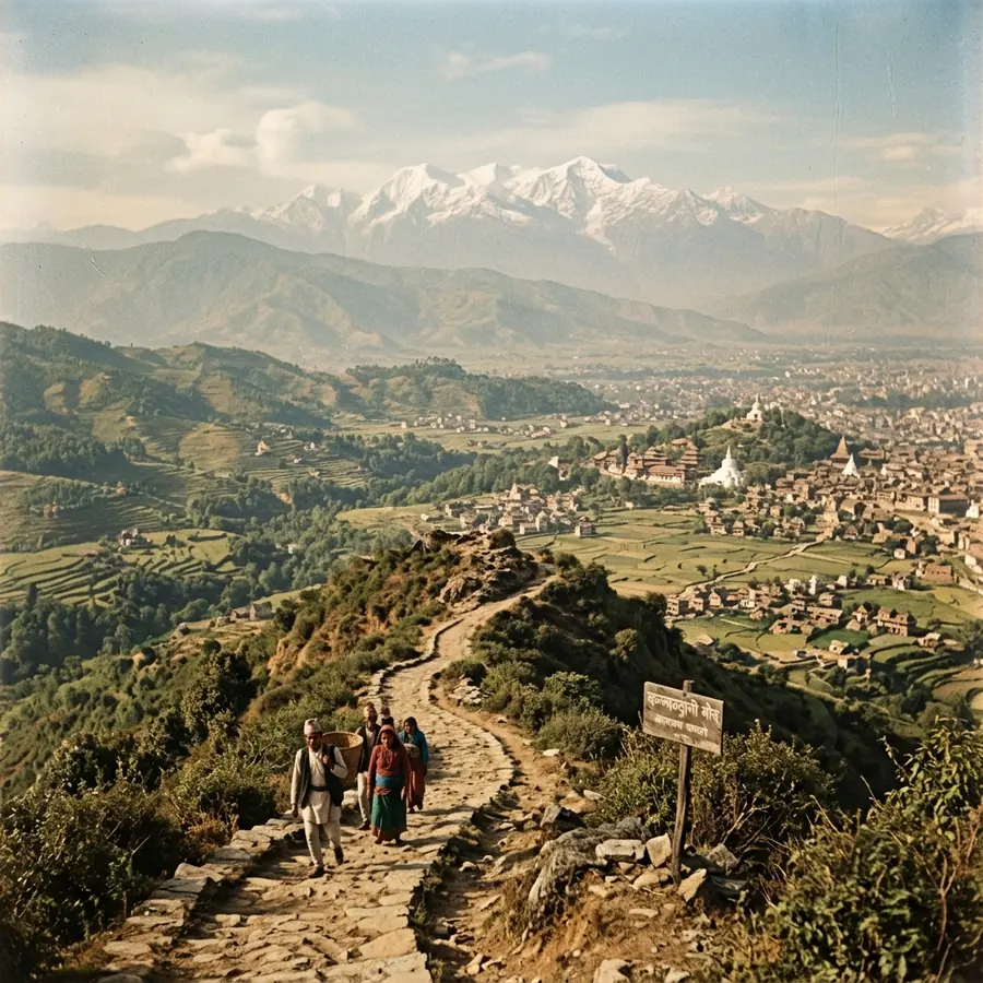 Prithvi Narayan Shah and the Chandragiri ridge